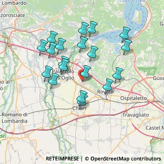 Mappa Via Gnecchi Rina, 25033 Cologne BS, Italia (7.08474)