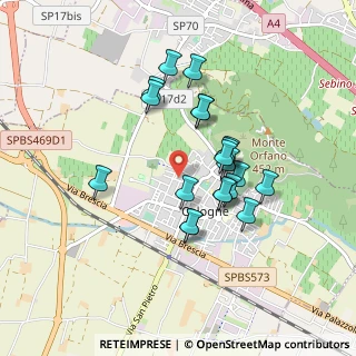 Mappa Via Gnecchi Rina, 25033 Cologne BS, Italia (0.7485)