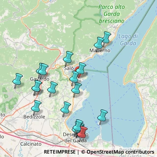 Mappa Piazza Municipio, 25010 San Felice del Benaco BS, Italia (9.17)