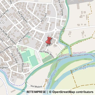 Mappa Via Rillo, 17, 24050 Palosco, Bergamo (Lombardia)