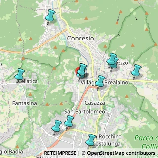 Mappa Via S. Francesco D'Assisi, 25060 Collebeato BS, Italia (2.06)