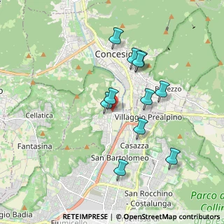 Mappa Via S. Francesco D'Assisi, 25060 Collebeato BS, Italia (1.66636)