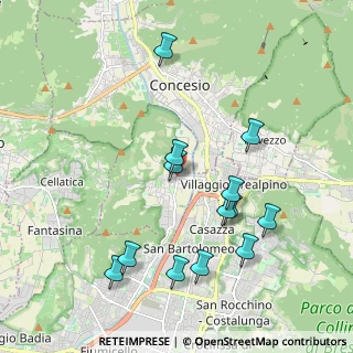 Mappa Via S. Francesco D'Assisi, 25060 Collebeato BS, Italia (2.02538)
