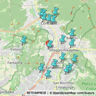 Mappa Via S. Francesco D'Assisi, 25060 Collebeato BS, Italia (2.21056)