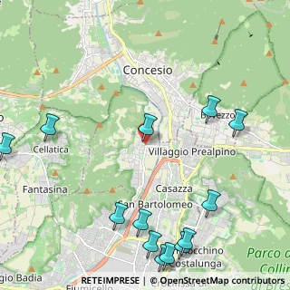Mappa Via S. Francesco D'Assisi, 25060 Collebeato BS, Italia (2.93154)