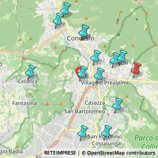 Mappa Via S. Francesco D'Assisi, 25060 Collebeato BS, Italia (2.30714)