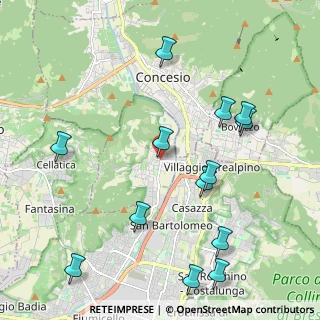 Mappa Via S. Francesco D'Assisi, 25060 Collebeato BS, Italia (2.40308)