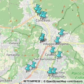 Mappa Via S. Francesco D'Assisi, 25060 Collebeato BS, Italia (2.25929)