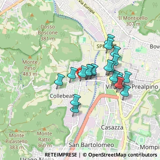 Mappa Via S. Francesco D'Assisi, 25060 Collebeato BS, Italia (0.761)