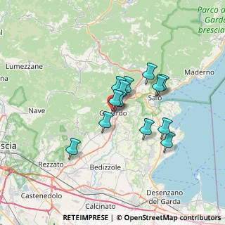 Mappa Piazza de Medici, 25085 Gavardo BS, Italia (5.08615)