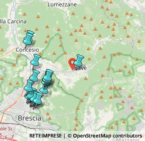 Mappa 25075 Nave BS, Italia (4.857)