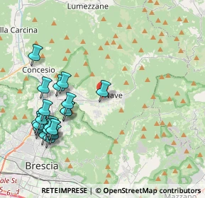 Mappa 25075 Nave BS, Italia (4.6205)