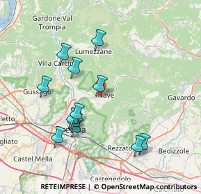 Mappa 25075 Nave BS, Italia (7.495)
