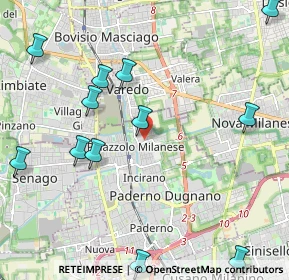 Mappa Via della Libertà, 20037 Paderno Dugnano MI, Italia (2.605)