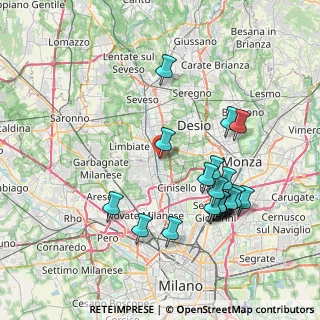 Mappa Via della Libertà, 20037 Paderno Dugnano MI, Italia (8.0085)