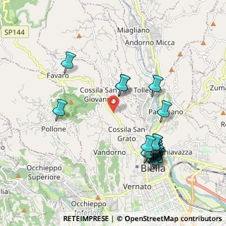 Mappa SS 144, 13900 Biella BI, Italia (2.098)