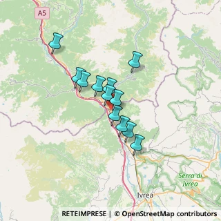 Mappa Via Torino, 10010 Carema TO, Italia (4.80417)