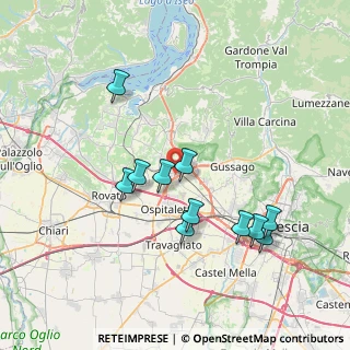 Mappa 25050 Paderno Franciacorta BS, Italia (7.04273)