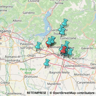 Mappa 25050 Paderno Franciacorta BS, Italia (10.49625)