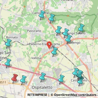 Mappa 25050 Paderno Franciacorta BS, Italia (2.96941)