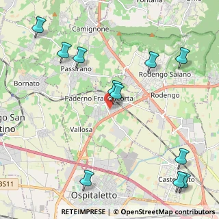 Mappa 25050 Paderno Franciacorta BS, Italia (2.70455)
