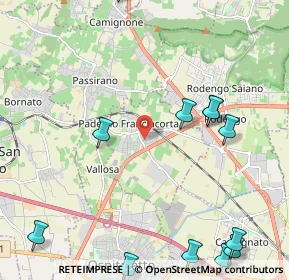 Mappa 25050 Paderno Franciacorta BS, Italia (2.9575)