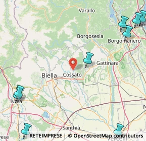 Mappa Villaggio Lorazzo, 13836 Cossato BI, Italia (32.80538)