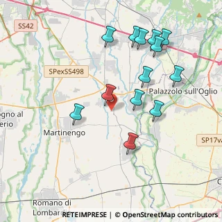 Mappa Zona Industriale, 24050 Palosco BG, Italia (4.01846)