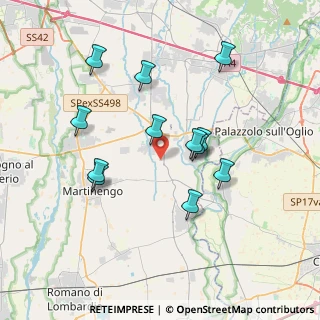Mappa Zona Industriale, 24050 Palosco BG, Italia (3.42583)