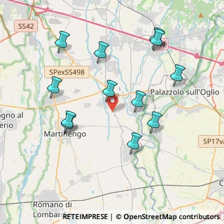 Mappa Zona Industriale, 24050 Palosco BG, Italia (4.04917)