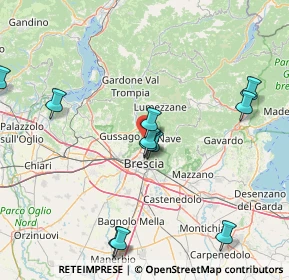 Mappa Via San Francesco, 25136 Brescia BS, Italia (17.42455)
