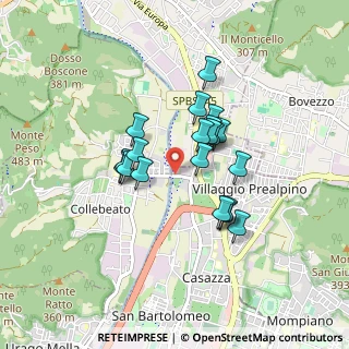Mappa Via San Francesco, 25060 Collebeato BS, Italia (0.655)