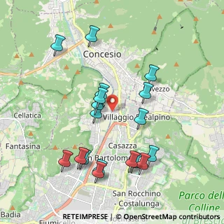Mappa Via San Francesco, 25060 Collebeato BS, Italia (2.00167)