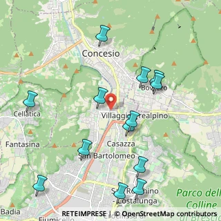 Mappa Via San Francesco, 25060 Collebeato BS, Italia (2.33615)