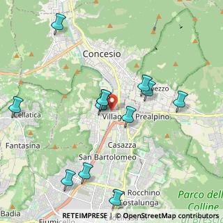 Mappa Via San Francesco, 25060 Collebeato BS, Italia (2.10417)
