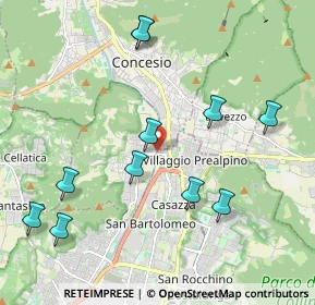 Mappa Via San Francesco, 25136 Brescia BS, Italia (2.20636)