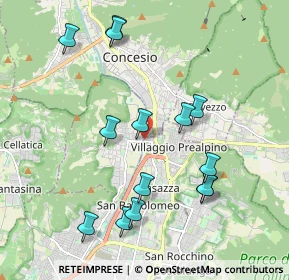 Mappa Via San Francesco, 25136 Brescia BS, Italia (2.04643)