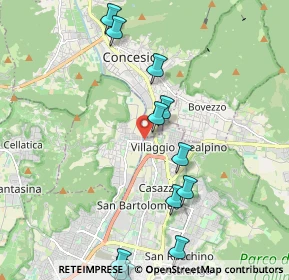 Mappa Via San Francesco, 25136 Brescia BS, Italia (2.73643)