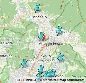 Mappa Via San Francesco, 25136 Brescia BS, Italia (2.84833)