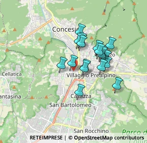 Mappa Via San Francesco, 25136 Brescia BS, Italia (1.3)