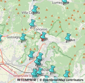 Mappa Via San Francesco, 25136 Brescia BS, Italia (5.784)