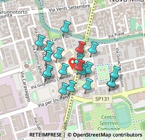 Mappa Via Guglielmo Oberdan, 20834 Nova Milanese MB, Italia (0.17)