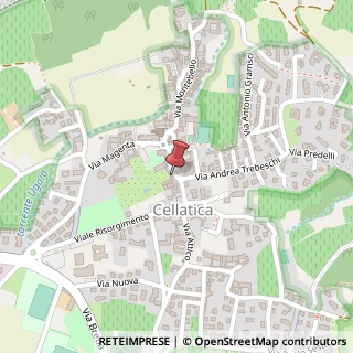 Mappa Via Guglielmo Marconi, 27, 25060 Cellatica, Brescia (Lombardia)