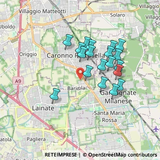 Mappa Via G. Bellini, 21042 Caronno Pertusella VA, Italia (1.59211)