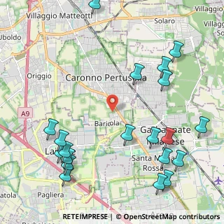 Mappa Via G. Bellini, 21042 Caronno Pertusella VA, Italia (2.7705)