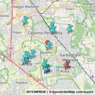 Mappa Via G. Bellini, 21042 Caronno Pertusella VA, Italia (2.11533)