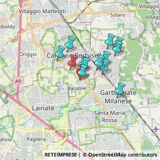 Mappa Via G. Bellini, 21042 Caronno Pertusella VA, Italia (1.33846)