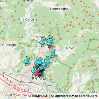 Mappa Via Giuseppe Verdi, 25073 Bovezzo BS, Italia (3.815)