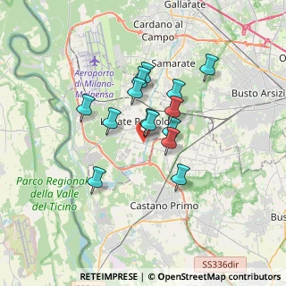 Mappa Via Francesco Baracca, 21015 Lonate Pozzolo VA, Italia (2.56143)