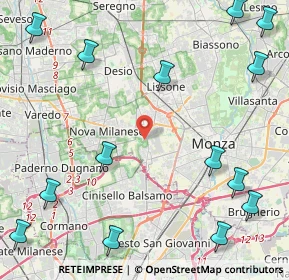 Mappa Via Varese, 20835 Muggiò MB, Italia (6.67647)